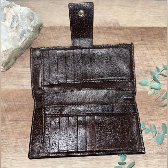 Gucci Contenintal Wallet in Signature GG Monogram Canvas Snappy & Zippy - Picture 2 of 11